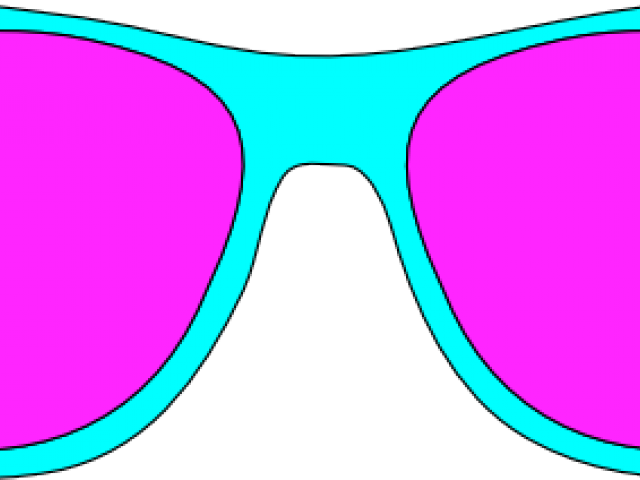 Flamingo Clipart Sunglasses - Hippie (640x480)
