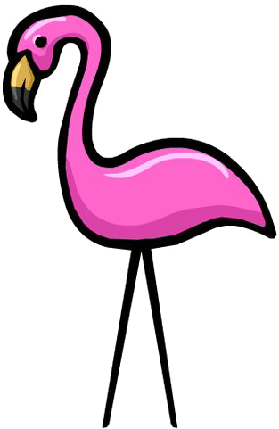 Plastic Flamingos Transprent Png Free Download Water - Flamingo Clipart (564x565)