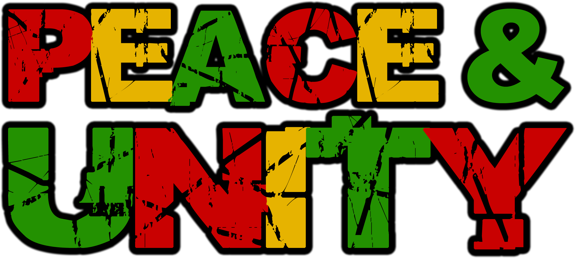 Peace unity. Clipart Crass PNG.