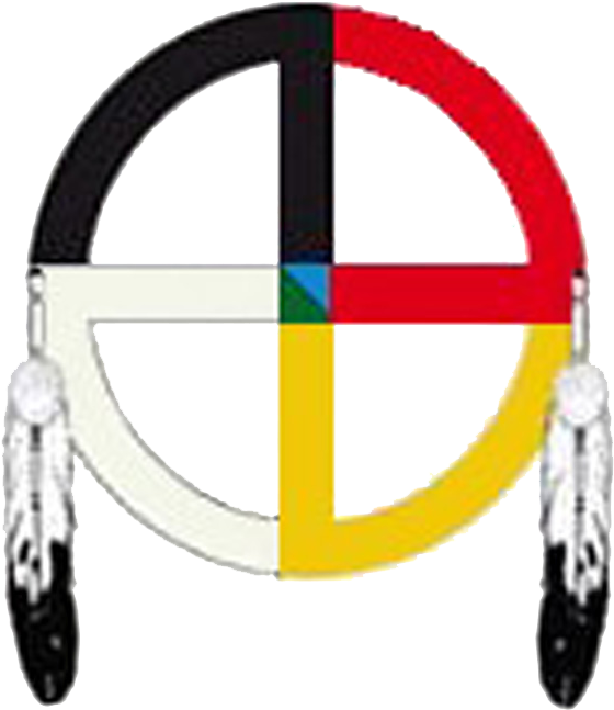 This Clip Art Depicts A Medicine Wheel - Lakota Medicine Wheel Clipart (583x688)