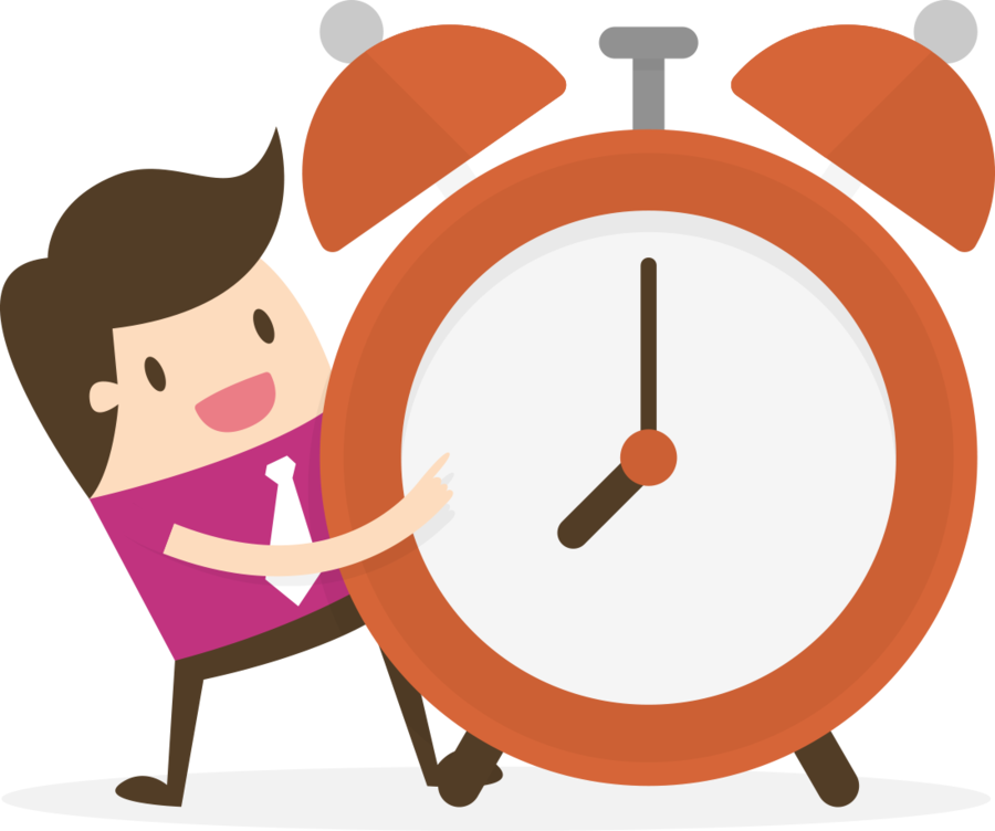 Time Consuming Clipart Time & Attendance Clocks - Não Perca O Prazo (900x752)