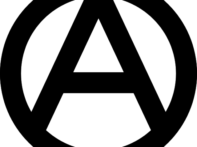 Punk Clipart Anarchy - Circle (640x480)