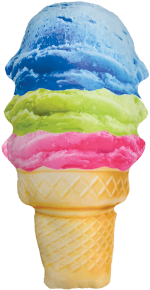Picture Of Scoops Microbead Pillow - Scoop Of Ice Cream Pillows (415x415)