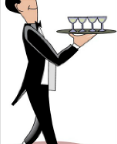 Tool Clipart Waiter - Waiter (640x480)
