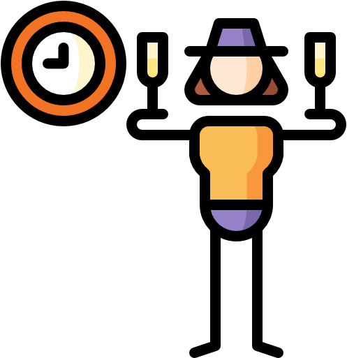 Waiter Free Icon - Amistad Icono (512x512)