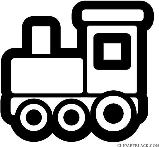 Svg Black And White Library Clipartblack Com Transportation - Cartoon Black And White Train (569x569)
