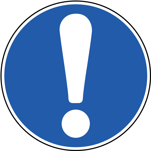 General Mandatory Action Label - Symbol (600x600)