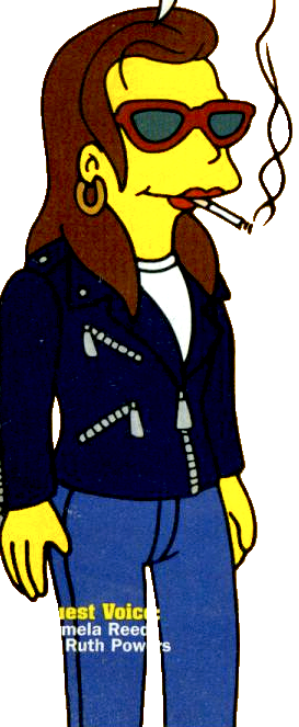 Ruth Powers - Ruth Power The Simpsons (273x663)