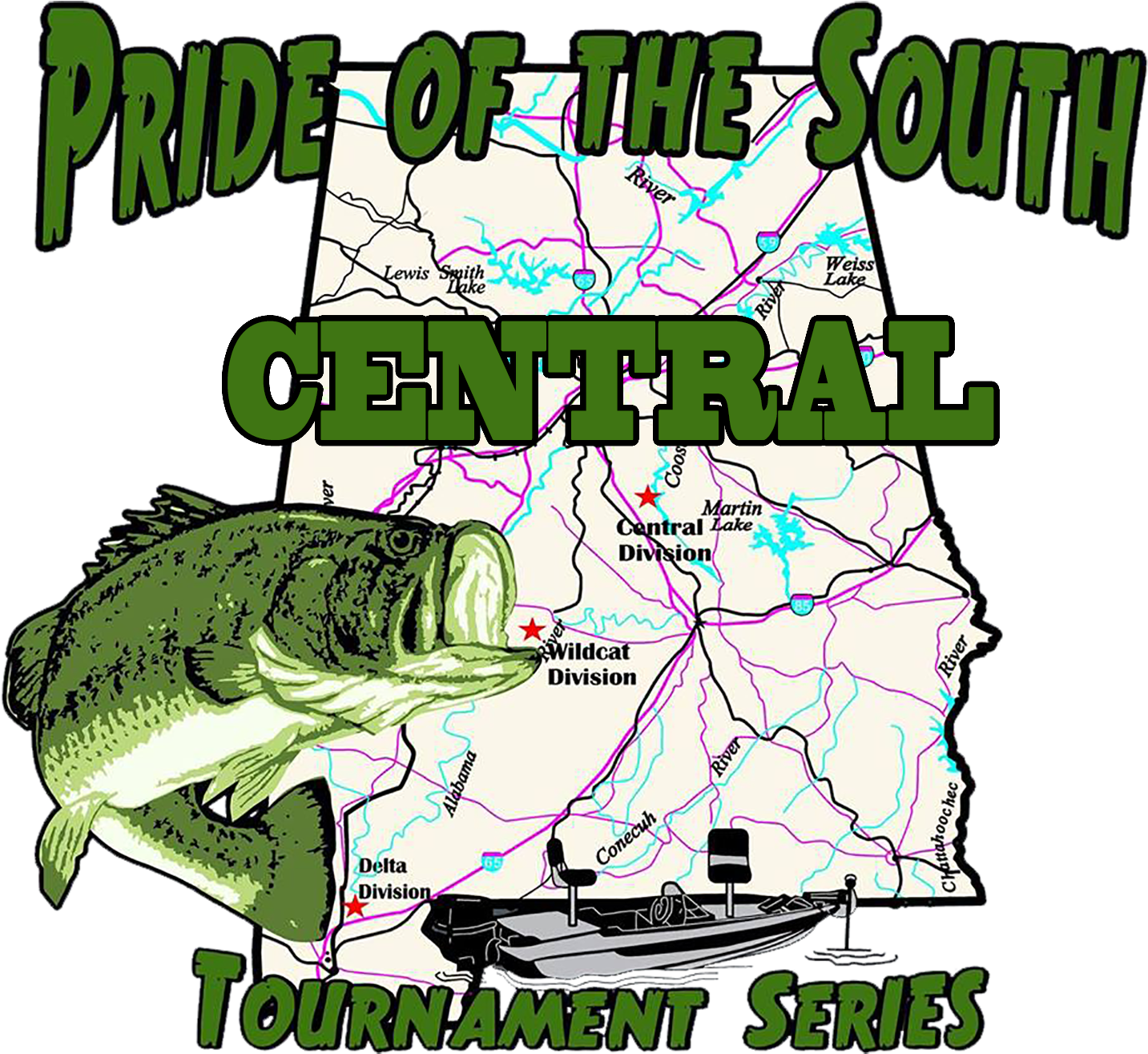 Pride Of The South Central Division - Tournament (1500x1500)