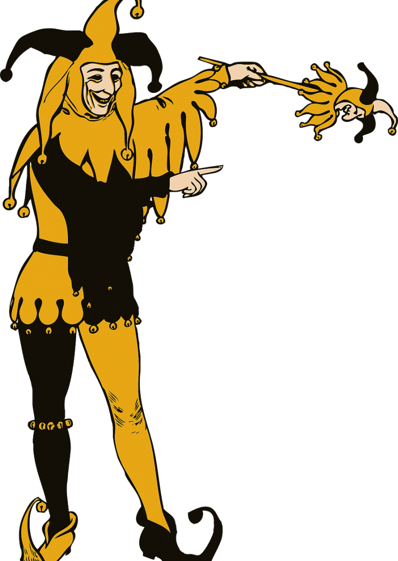 Putting My Eccentricity On Full Public Display - Jester Vector (780x1100)