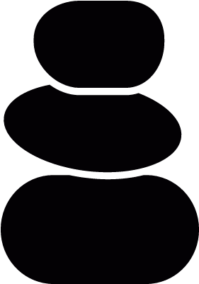 Zen Garden Stones Vector - Zen Garden Icon Png (400x400)