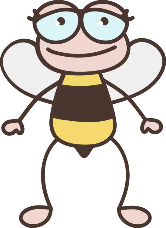 Honey Bee Beehive Honeycomb - Honey Bee (548x750)
