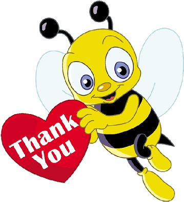 Bumblebee Clipart Funny - Cute Bee Clip Art (400x400)