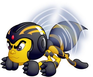 Honey Bee Wasp Insect Animal - Wasp (408x340)