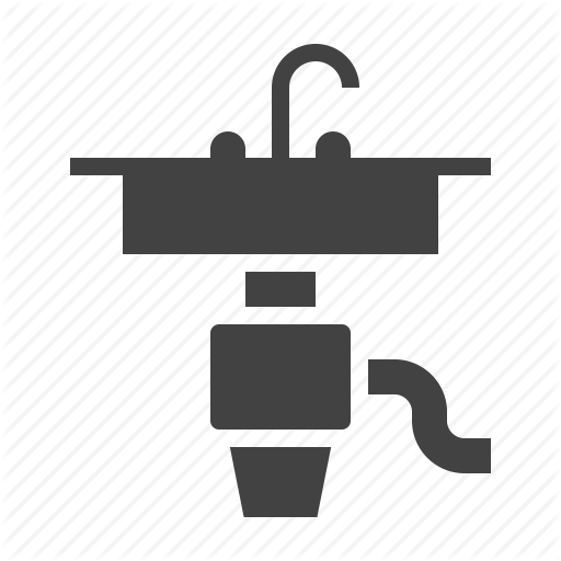 Food Waste Disposer Icon Clipart Garbage Disposals - Kitchen Sink Icon (512x512)