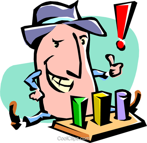 Cartoon Businessman/success Royalty Free Vector Clip - Illustration (480x465)
