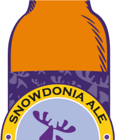 Alcohol Clipart Craft Beer Bottle - Purple Moose Snowdonia Ale / Cwrw Eryri (640x480)