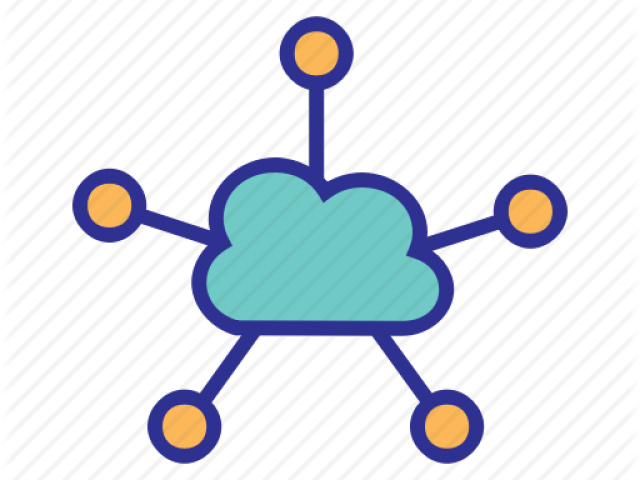 Cloud Server Clipart Iot - Sharing Economy Icon (640x480)