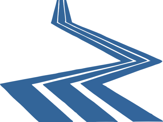 Long Clipart Zigzag Road - Zig Zag Road Png (640x480)
