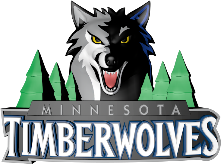 Minnesota Timberwolves Clipart Computer - Minnesota Timberwolves (750x650)
