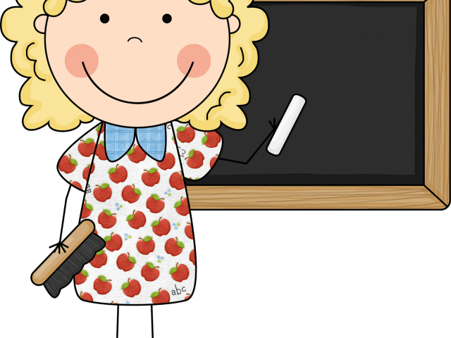 Minnesota Timberwolves Clipart Teacher - Cute Clipart School Teacher (640x480)