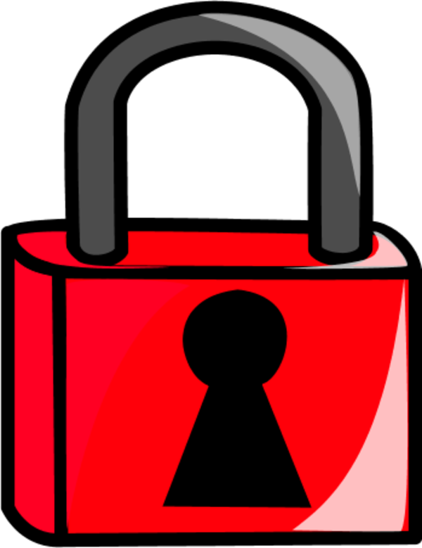 Lock Clip Art Clipart Lock Clip Art - Lock Clipart (600x779)
