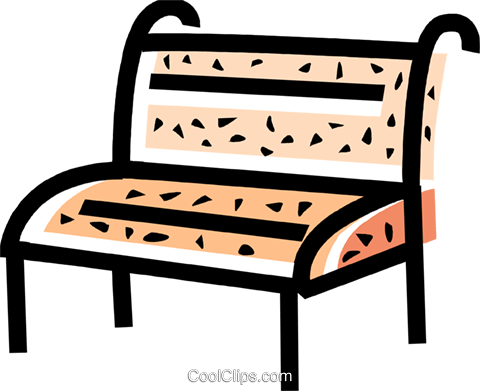 Bar Stools And Benches Royalty Free Vector Clip Art - Chair (480x391)