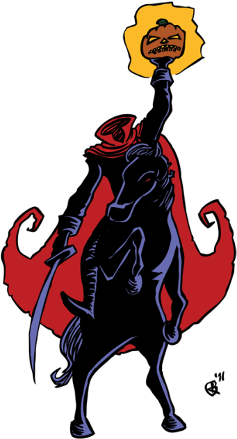 Headless Horseman Photos - Legend Of Sleepy Hollow Png (400x665)