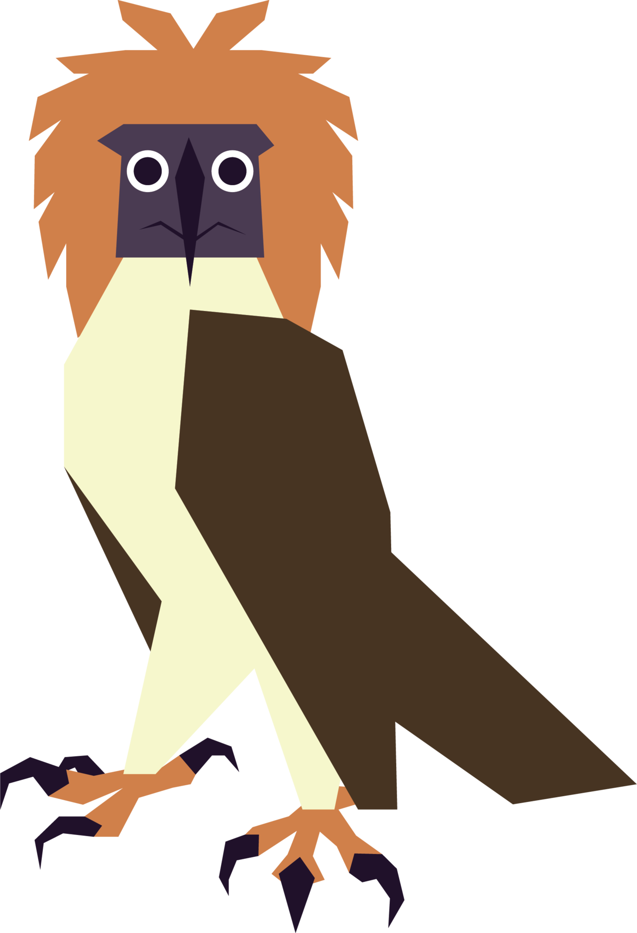 Anyone Else See How Silly Philippine Eagles Look Sometimes - Accipitriformes (1280x1875)