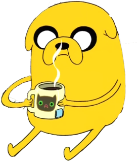 Adventure Time File - Adventure Time Jake Fan Art (400x366)
