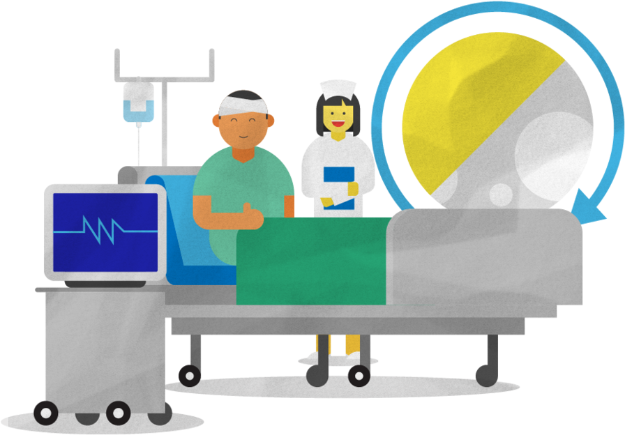 Hospital Clipart Hospital Stay - Emergency Room Cartoon Png (1000x990)