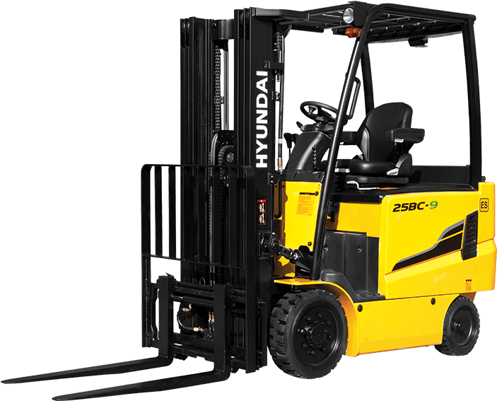 Forklift Clipart Clip Art - Hyundai Electric Forklift (800x619)