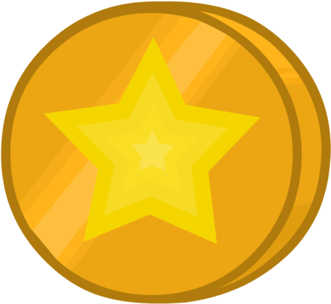 Falling Gold Coins Png Image - Object Multiverse Star Coin (480x480)