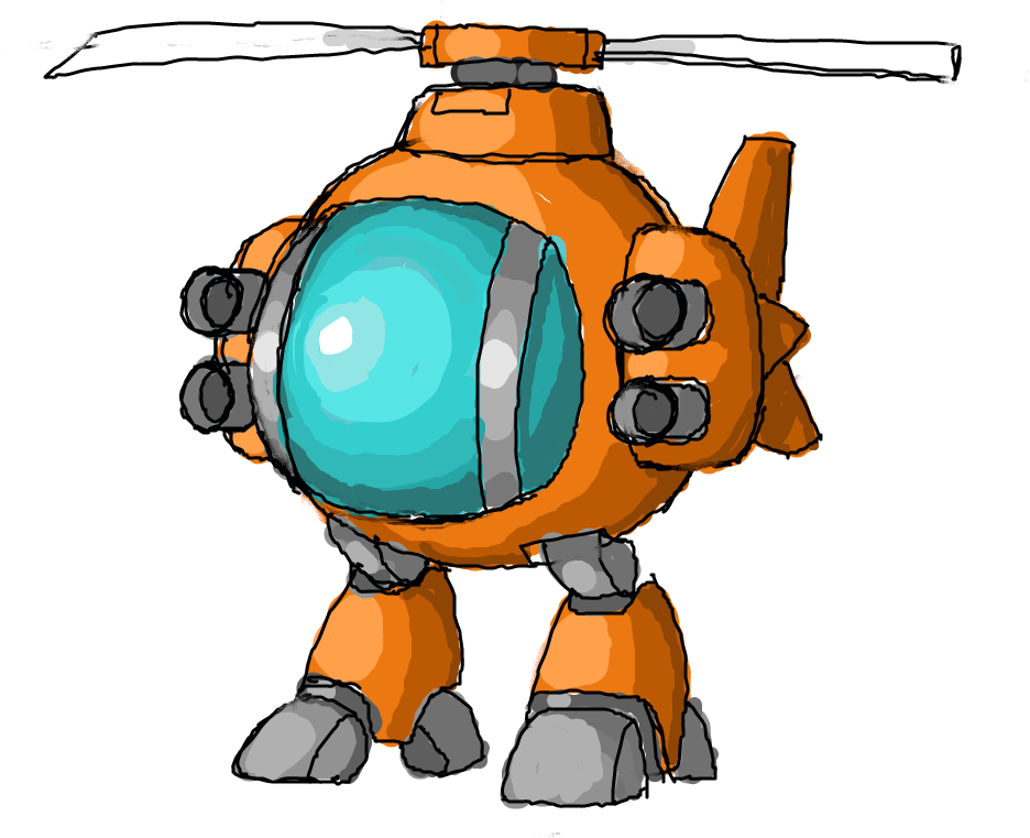 Drawing Helicopters Chibi Vector Freeuse Stock - Drawing (1350x1020)