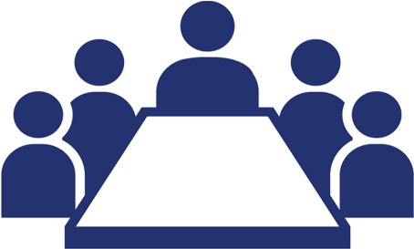 Cyber Clipart External Conflict - Stakeholder Meeting Icon (701x350)