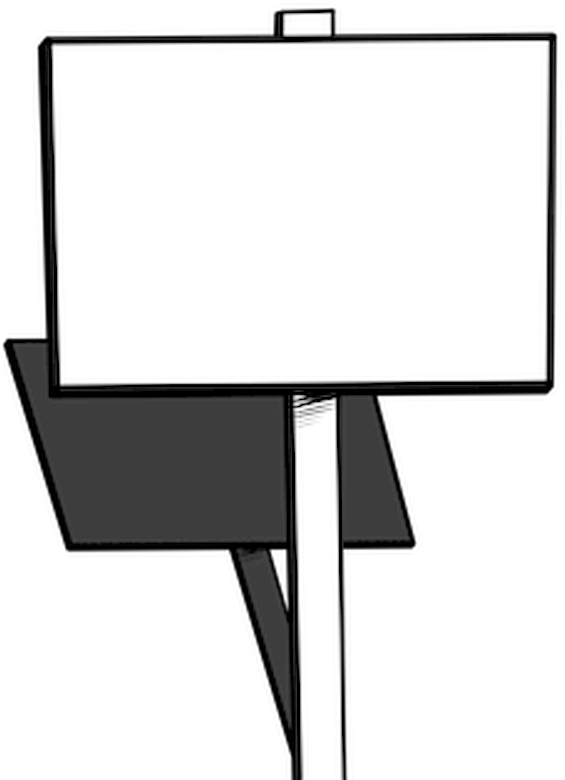 Protest Sign-making - Cartel De Protesta Png (600x843)