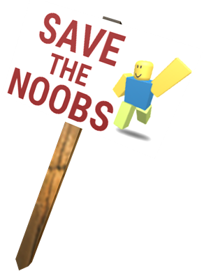 Barrel Clipart Noob - Roblox Save The Noobs (420x420)