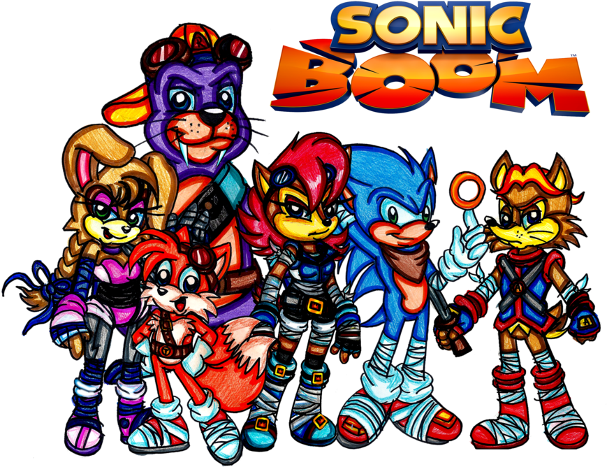 Freedom Fighters Boom By Jayfoxfire - Sonic Boom Rise Of Lyric [wii U Game] (900x689)