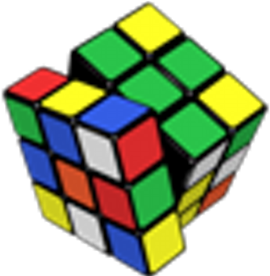 Graham Rudolph - Rubik's Cube Svg (400x400)