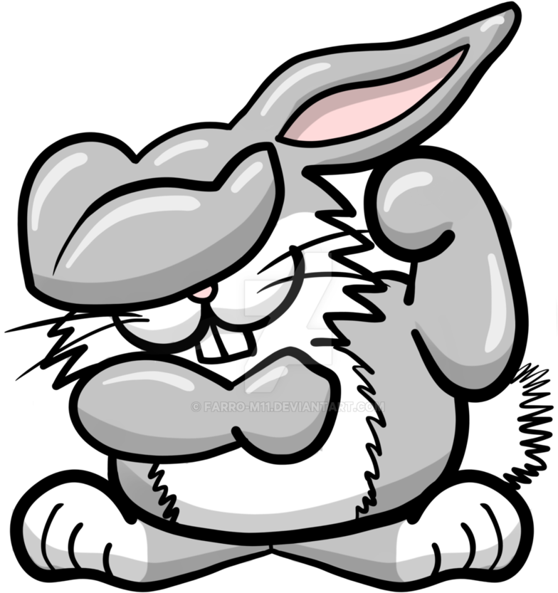 Rabbing By Farro M On Deviantart Farrom - Dab (808x988)