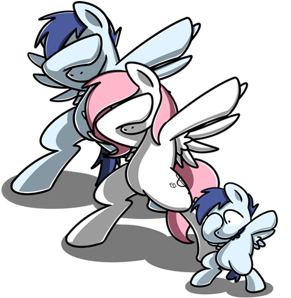 Sugar Morning, Boofy, Collar, Dab, Dab On Those Haters, - Cartoon (640x640)