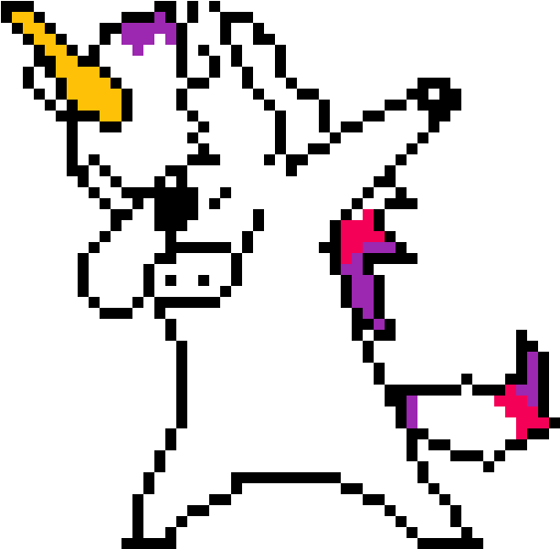 Unicornio Haciendo Un Dab - Unicorn And Pride Flag (1200x1200)