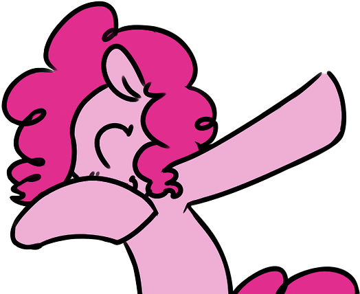 Thebirdiebin, Dab, Earth Pony, Edit, Eyes Closed, Female, - My Little Pony: Friendship Is Magic (550x450)