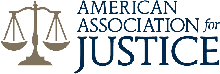 Super Lawyers Aaj High Q - American Association Of Justice Logo (760x270)