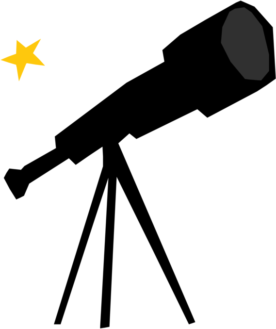 All Photo Png Clipart - Clipart Telescope (659x750)