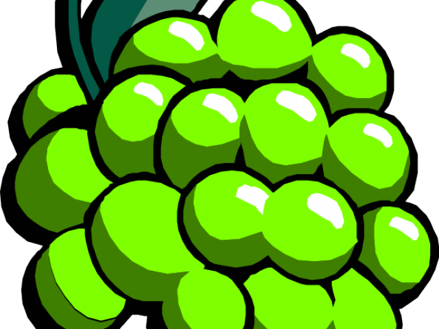 Grape Clipart Kind Fruit - Free Clip Art Grapes (640x480)