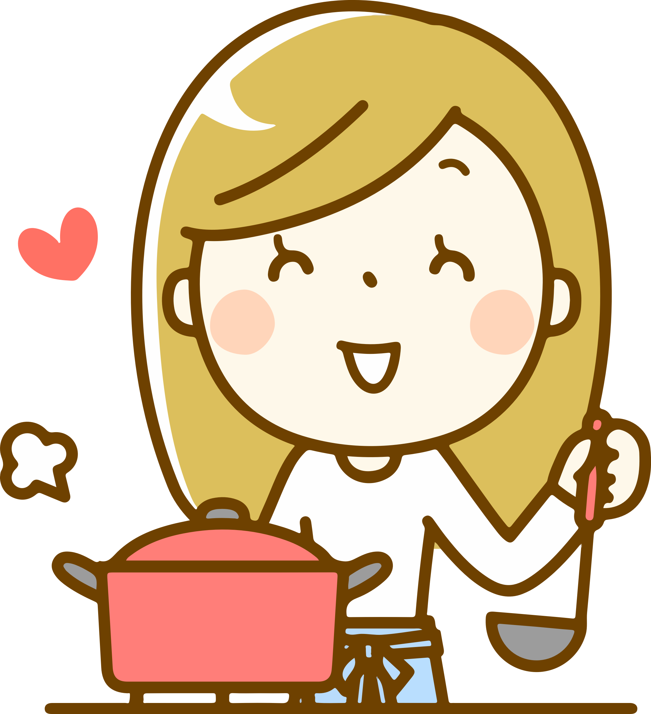 By Oksmith - Taking Out The Trash Clipart (2189x2399)