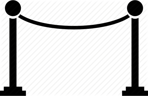 Barrier Clipart Blockade - Icon Cinema Fence (512x333)