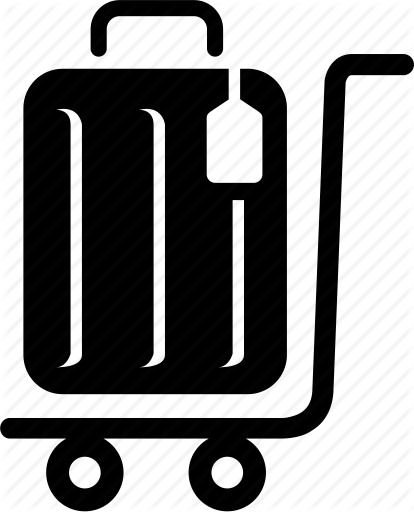 Luggage Bags Icon (414x512)