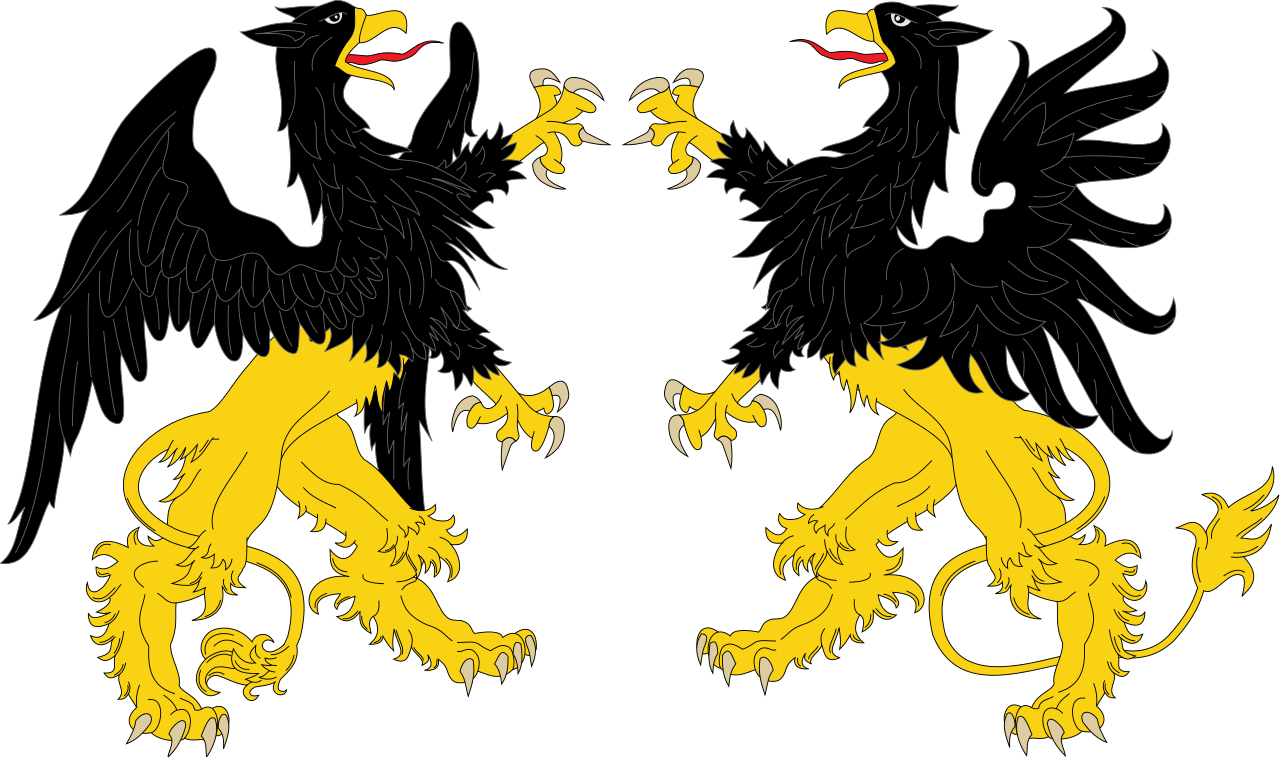 File - Heraldic Griffin - Svg - Heraldic Griffin (1280x757)